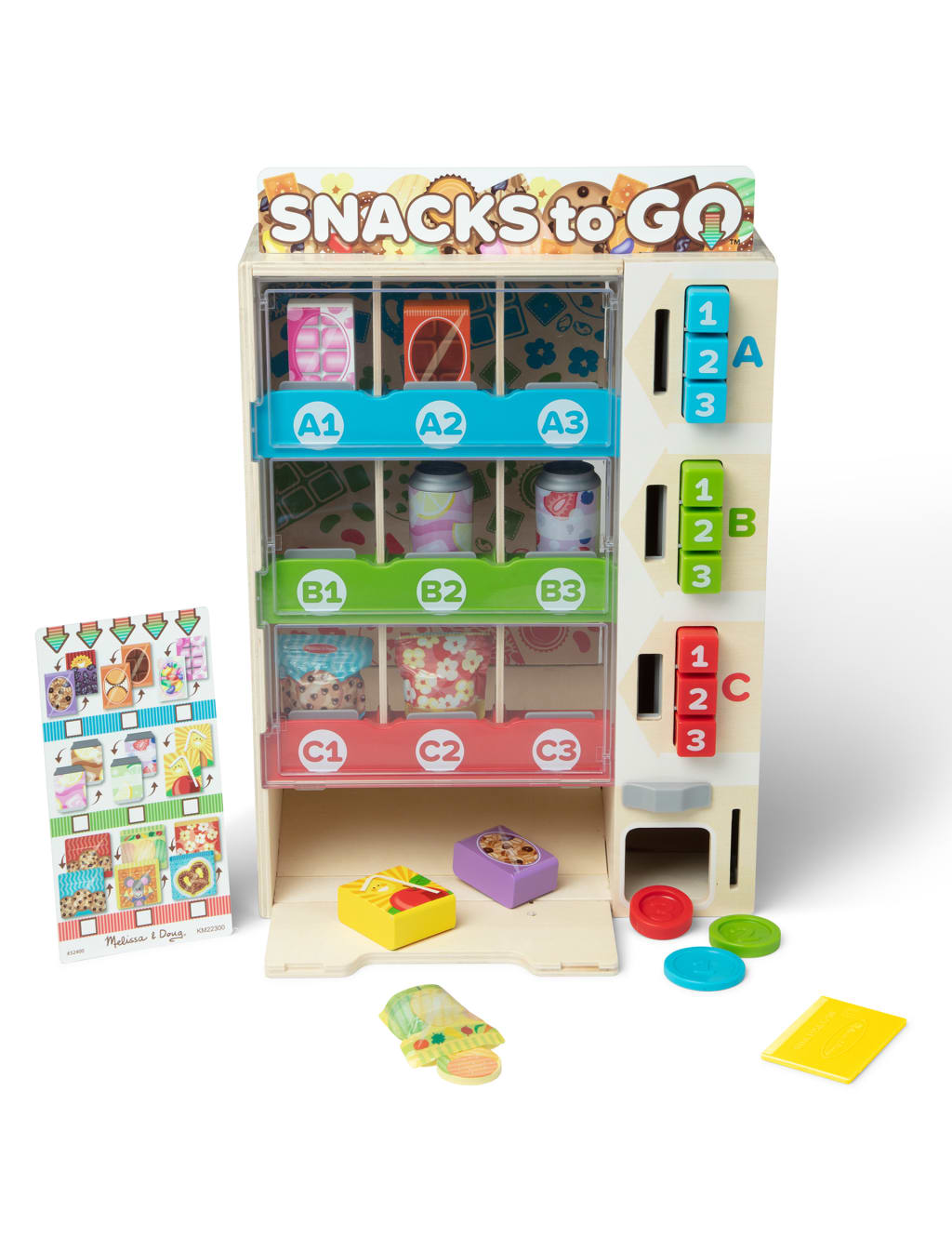 Vending Machine Play Set 3 6 Yrs Melissa Doug M S