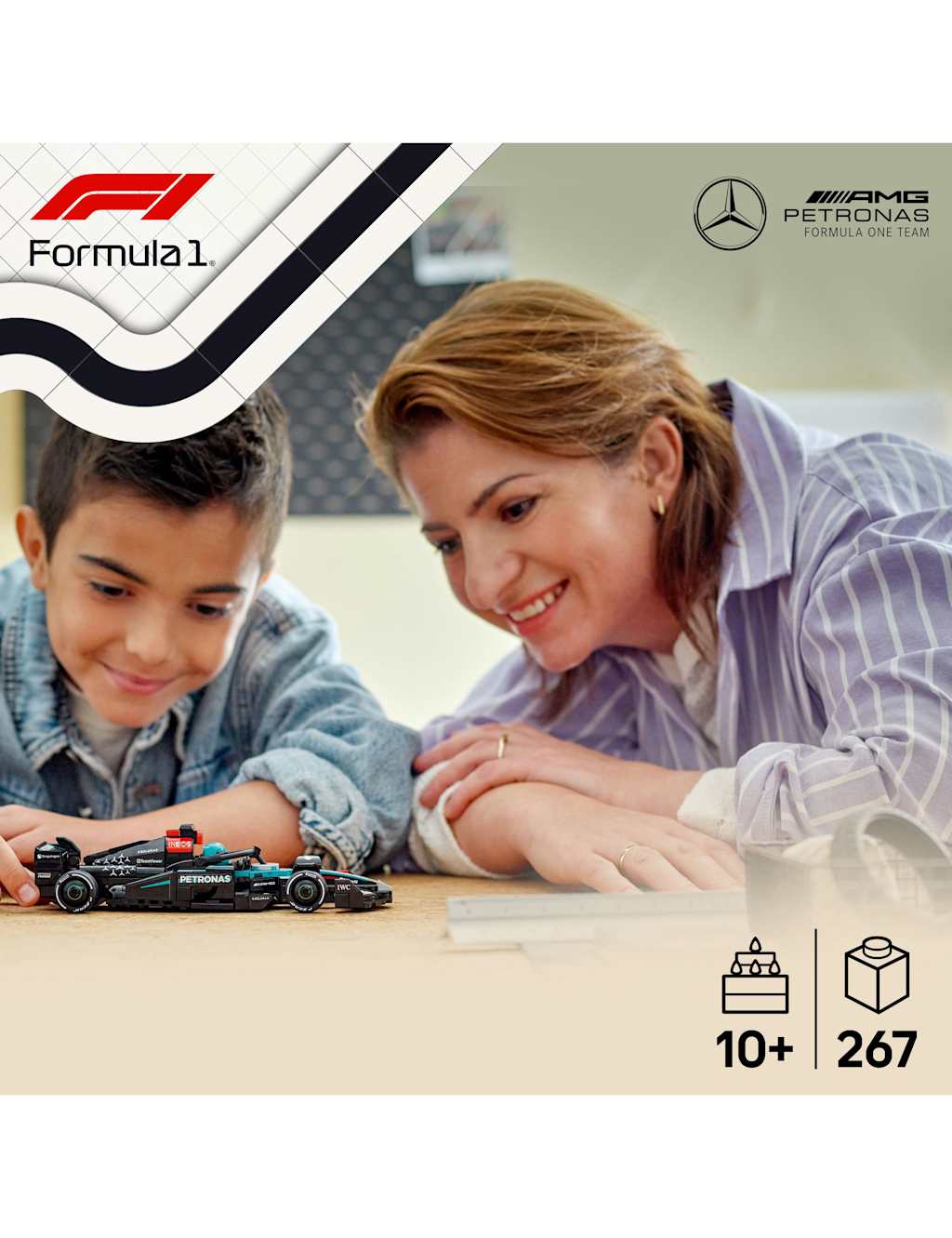 LEGO® Speed Champions Mercedes-AMG  F1 W15 Race Car 77244 (10+ Yrs) 6 of 6