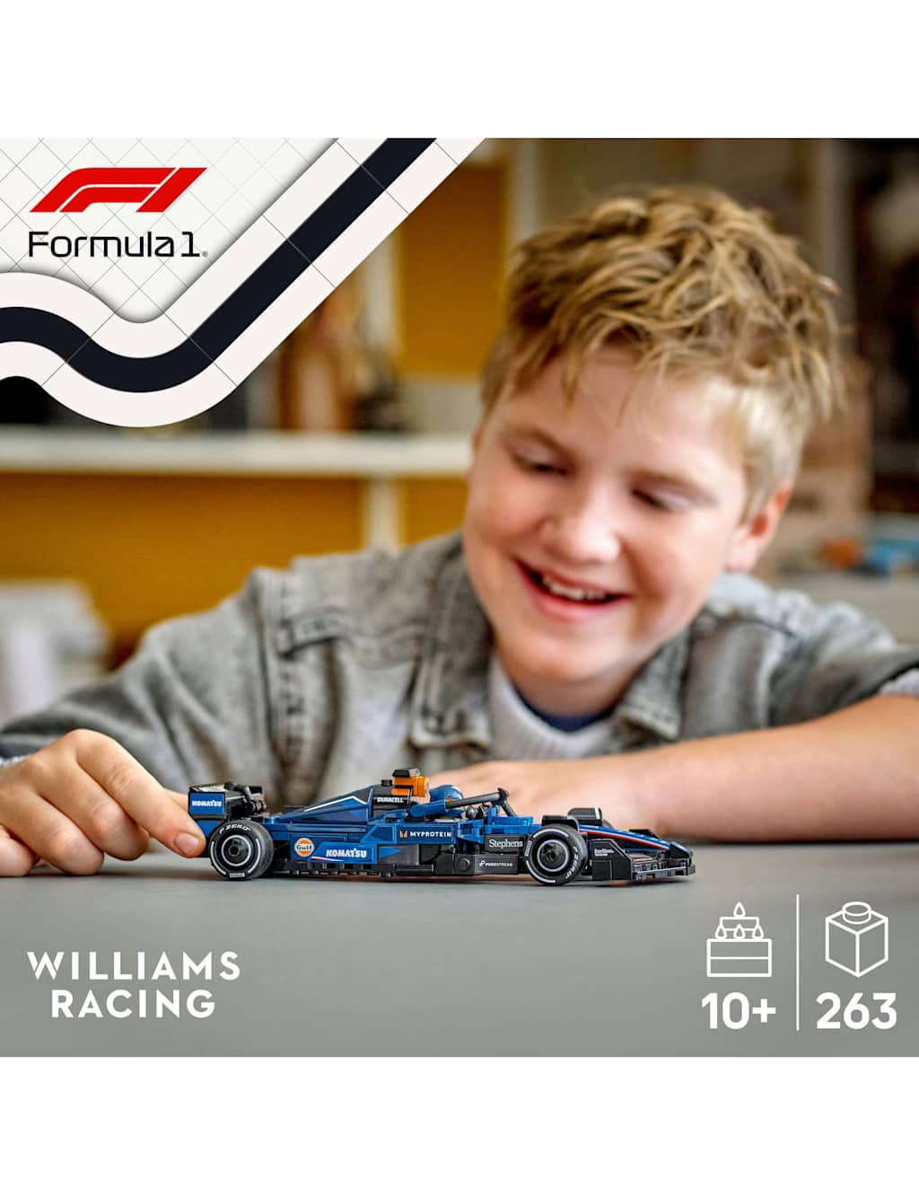 LEGO® Speed Champions Williams Racing FW46 F1 Race Car 77249  (10+ Yrs) 6 of 6
