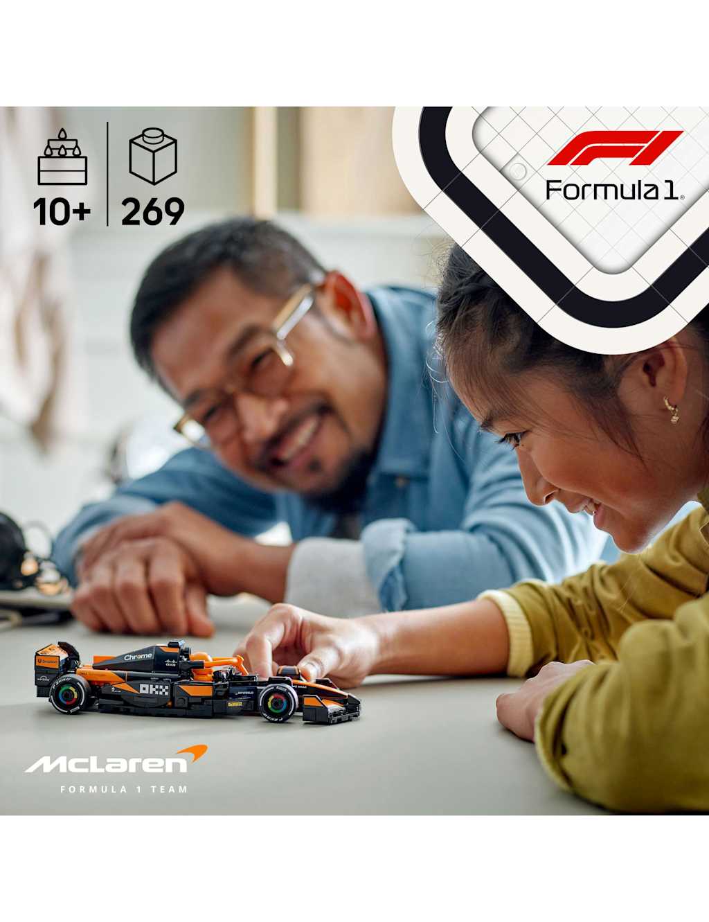 LEGO® Speed Champions McLaren F1 Team MCL38 Race Car 77251 (10+ Yrs) 6 of 6
