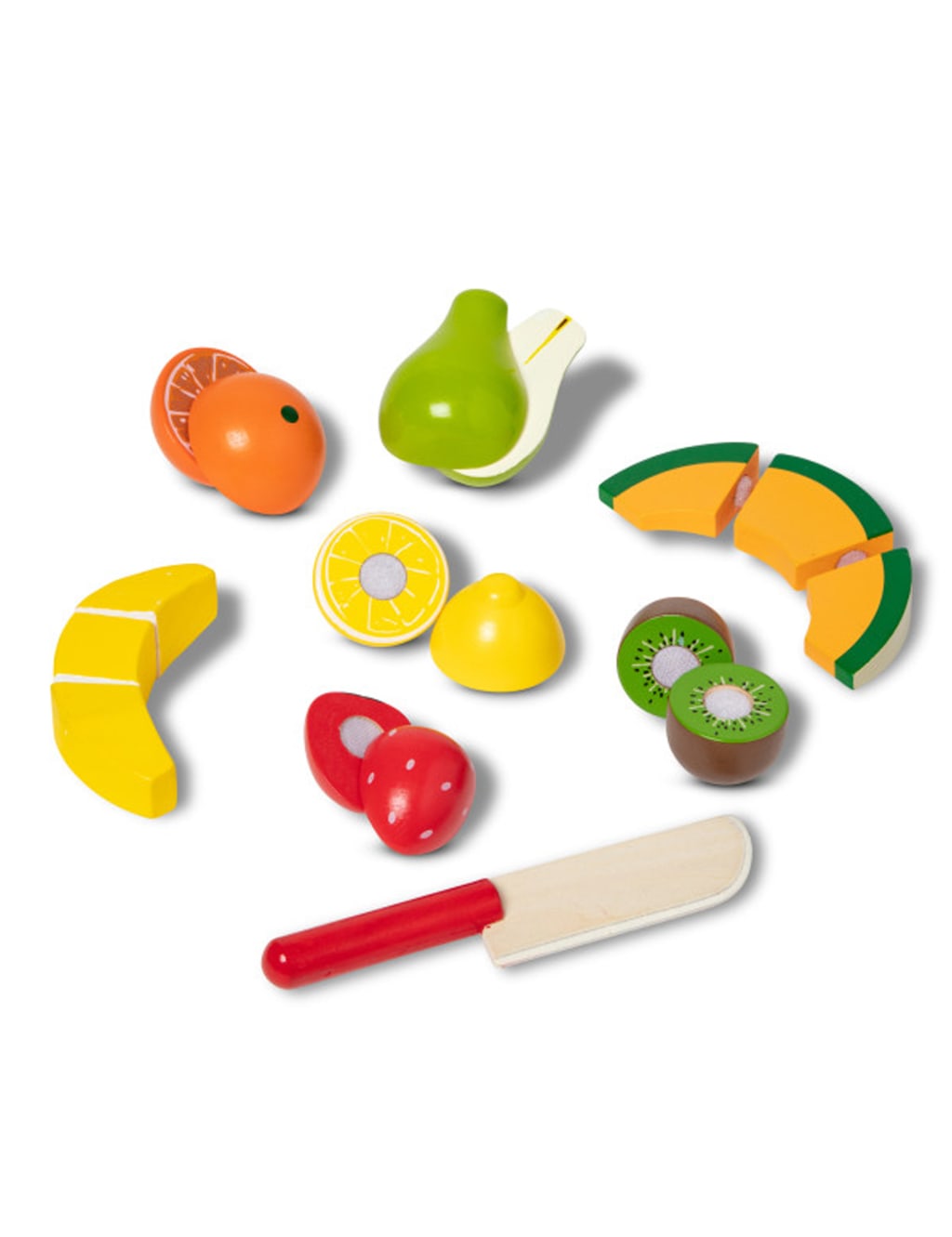 Cutting Fruit Wooden Play Set 3 6 Yrs Melissa Doug M S