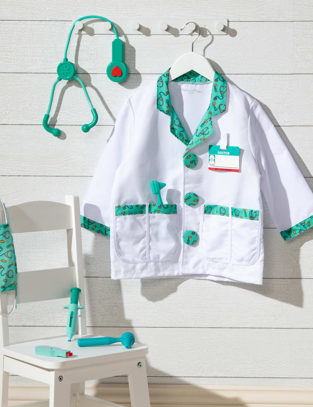 Doctor Role Play Costume Set 3 6 Yrs