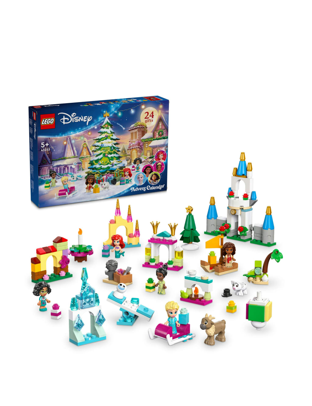 LEGO Disney Advent Calendar 2024 Buildable Toy 5 Yrs