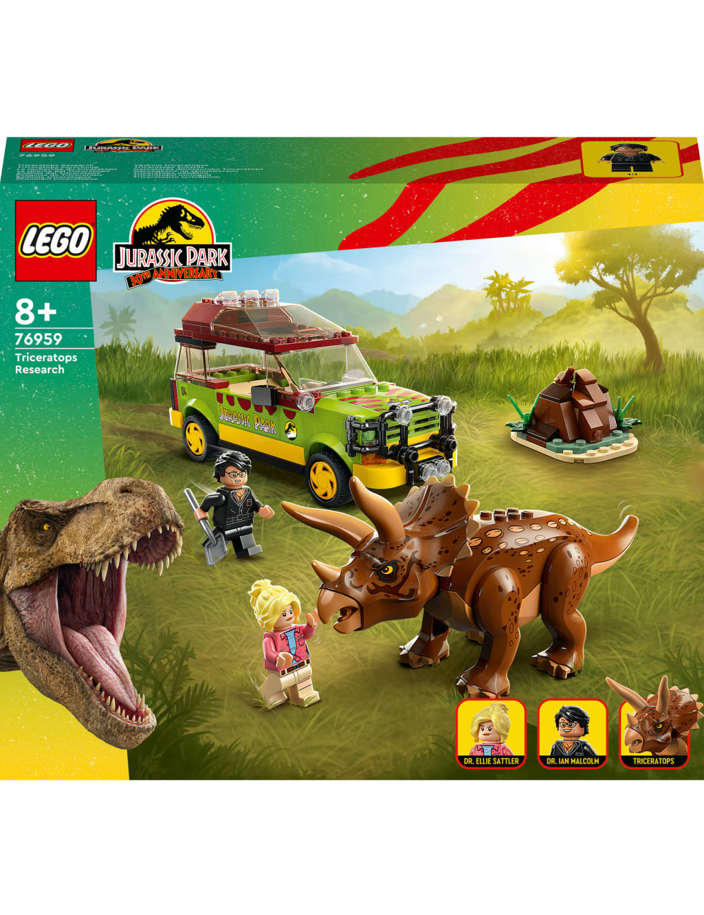 LEGO® Jurassic Park Triceratops Research Set 76959 (8+ Yrs) 3 of 6