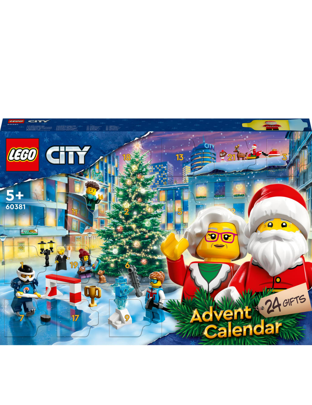 LEGO City Advent Calendar 2023 Set for Kids 5 Yrs