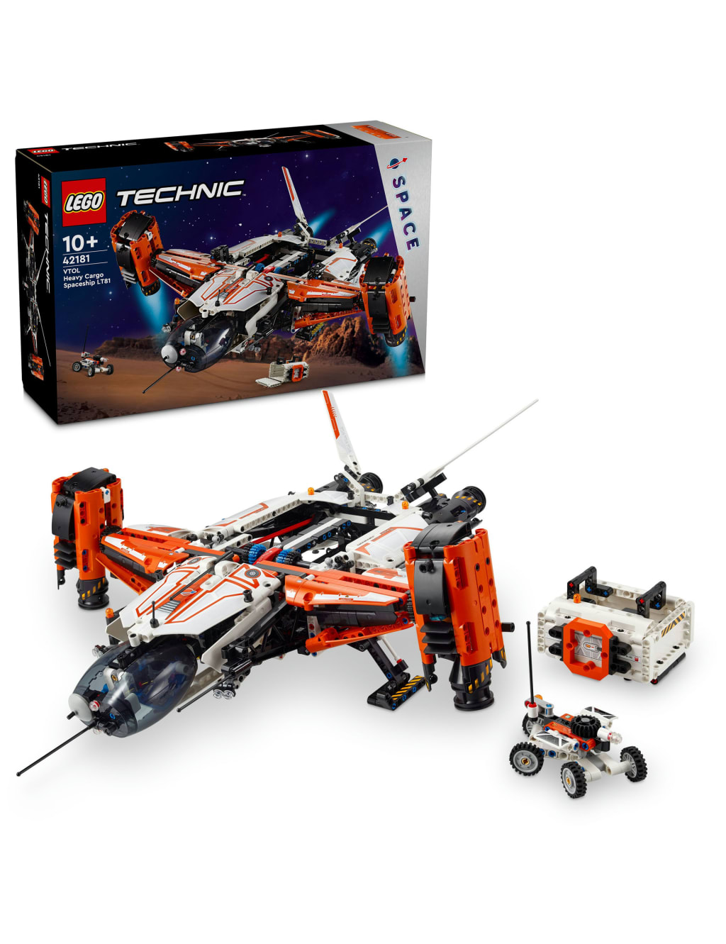LEGO Technic VTOL Heavy Cargo Spaceship LT81 42181 10 Yrs Lego M S