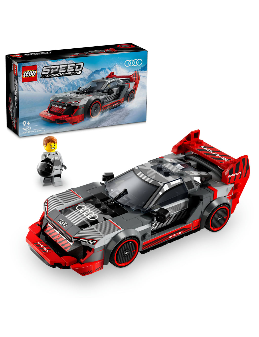 LEGO Speed Champions Audi S1 e tron quattro Race Car 76921 9 Yrs Lego M S