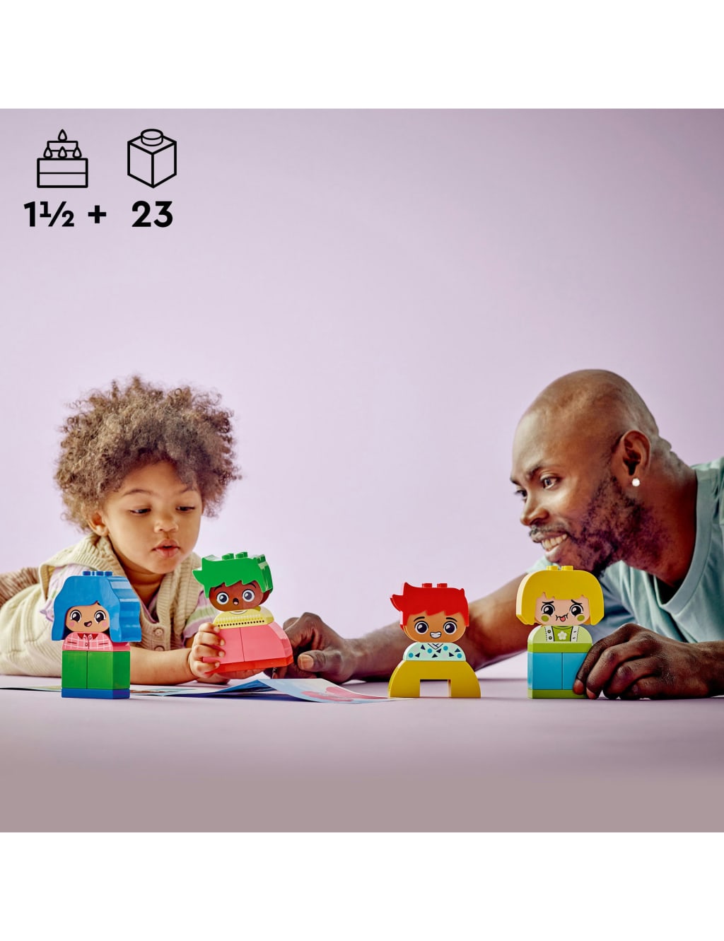 LEGO DUPLO My First Big Feelings Emotions 10415 1 Yrs Lego M S