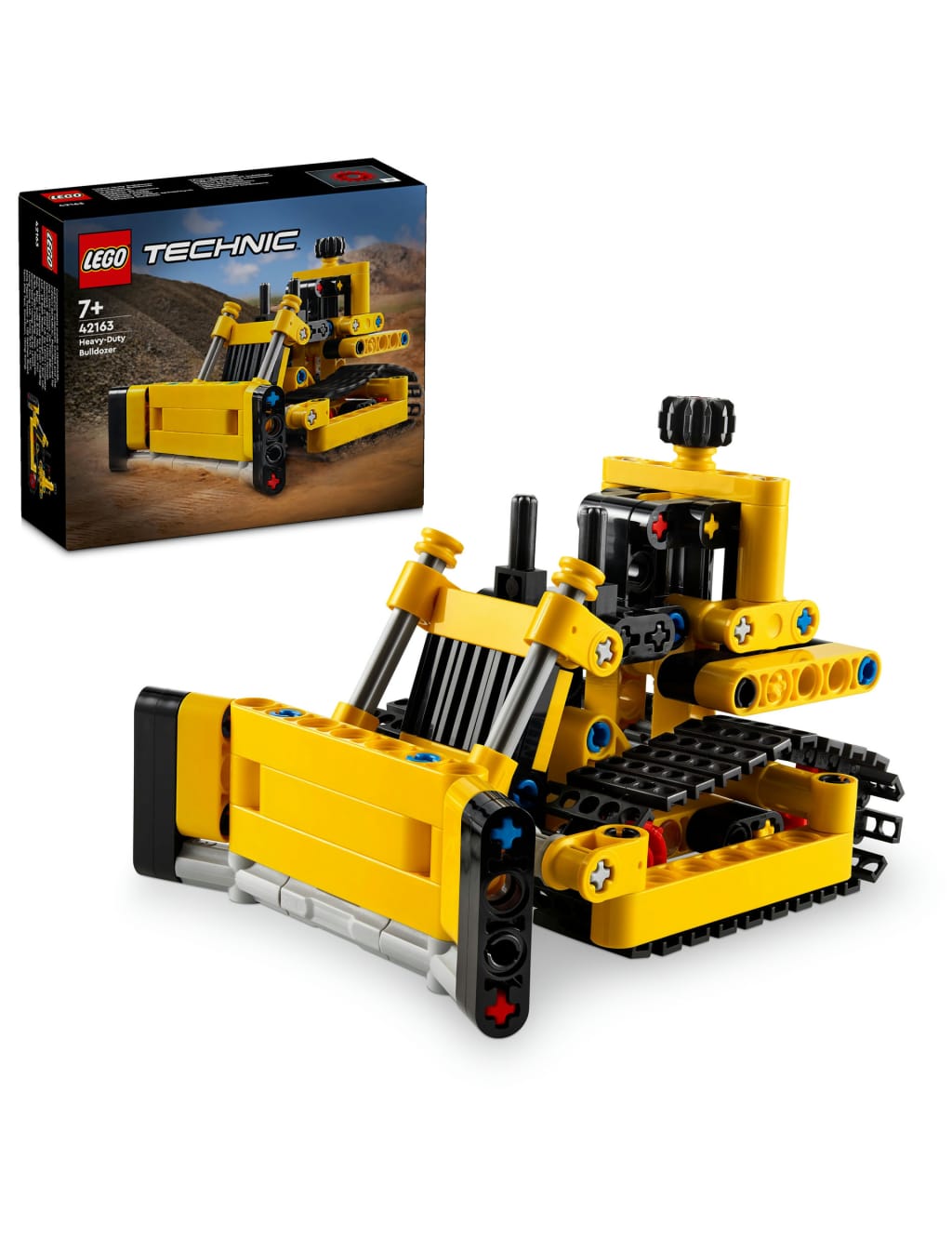 LEGO® Technic Heavy-Duty Bulldozer Set 42163 (7+ Yrs) 1 of 4