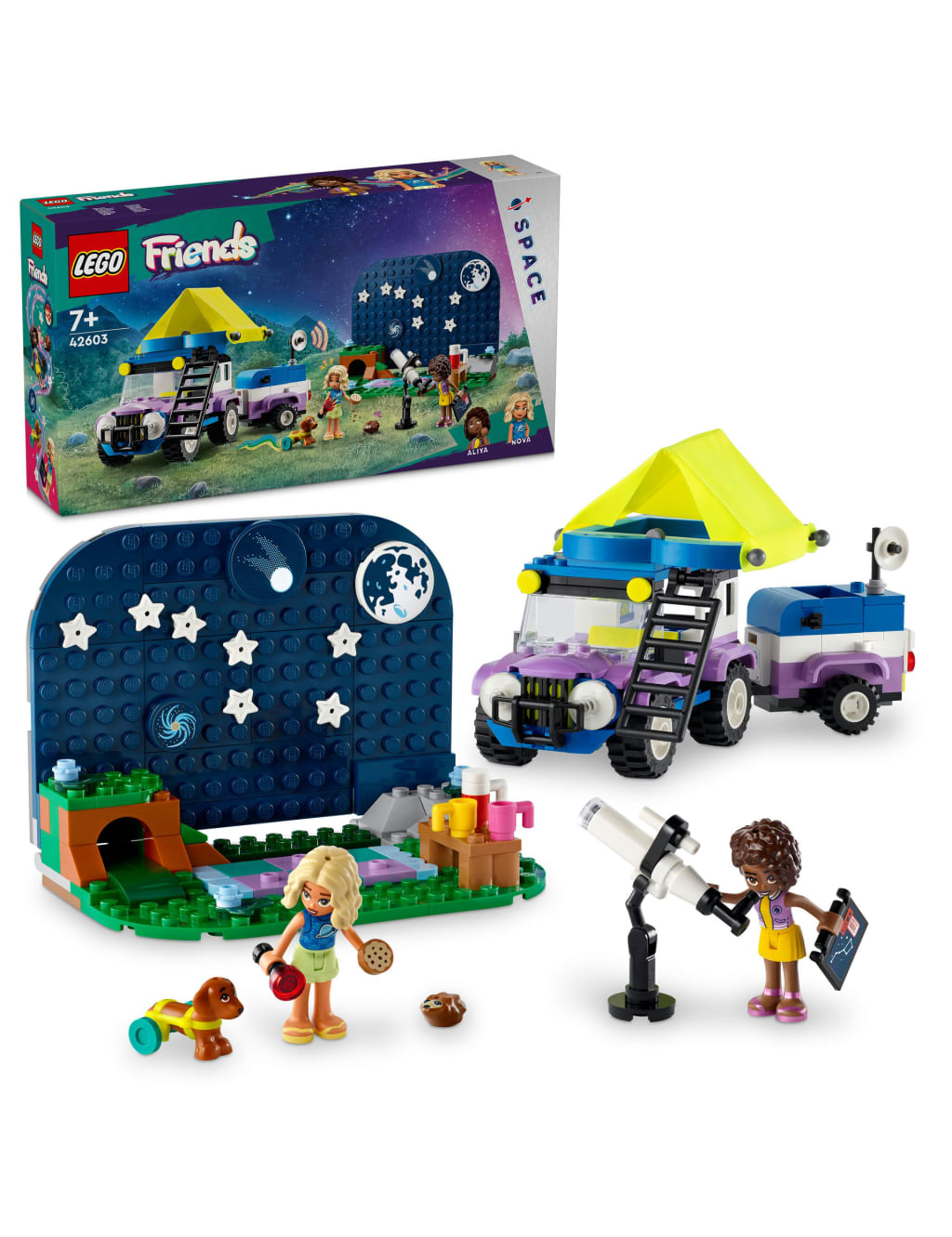 LEGO Friends Stargazing Camping Vehicle Toy 42603 7 Yrs Lego M S