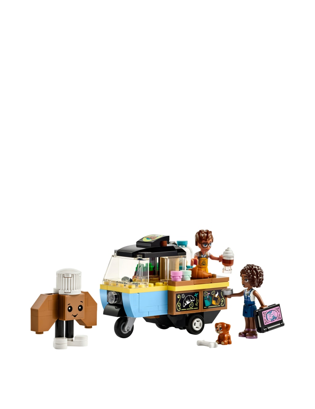Lego food cart shop