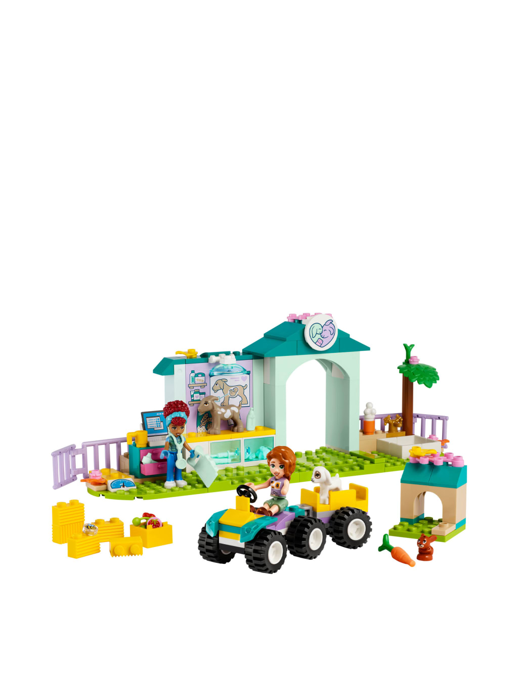 LEGO Friends Farm Animal Vet Clinic Toy 42632 4 Yrs