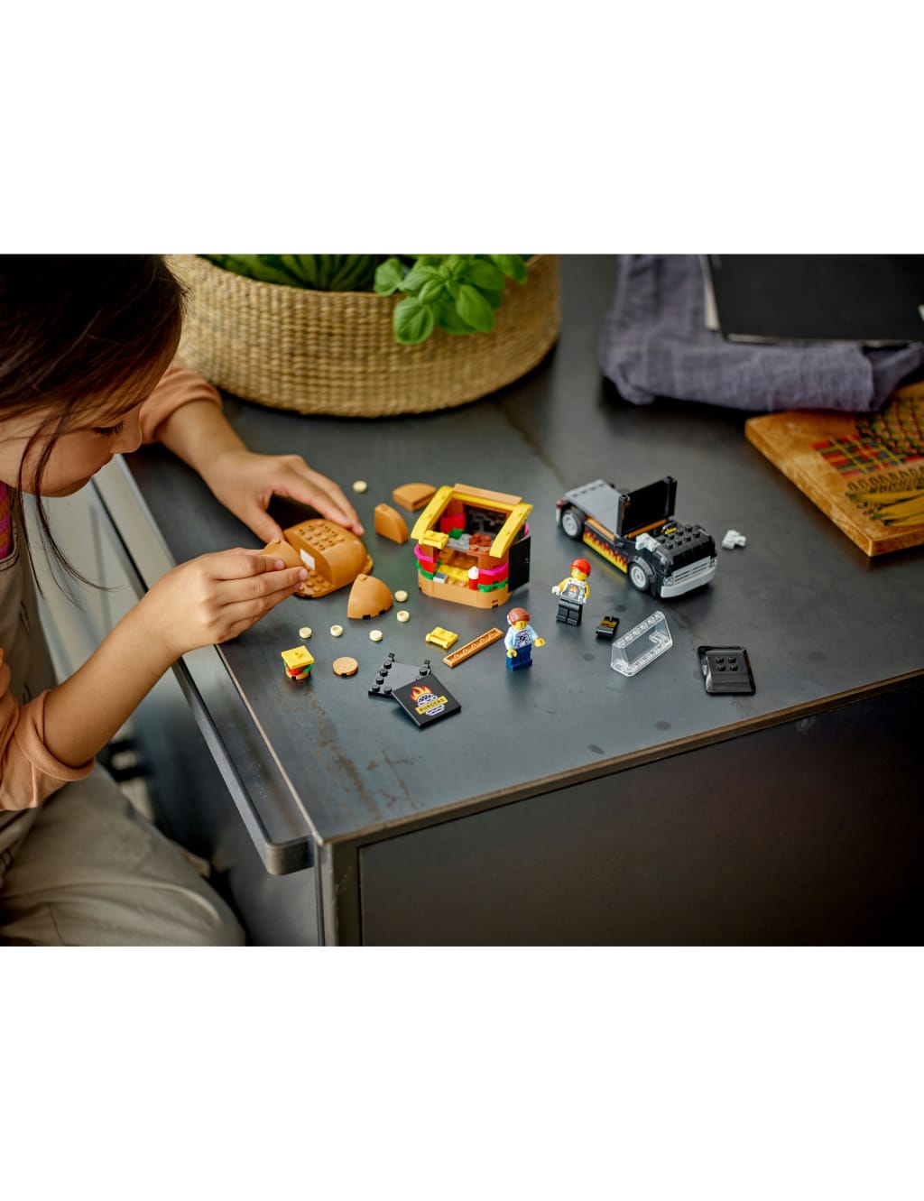 LEGO City Burger Van Toy Building Set 60404 5 Yrs Lego M S