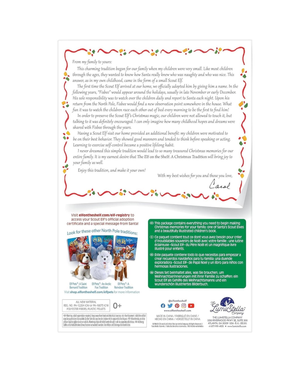 Scout Elf Toy & Book (0+ Yrs) 6 of 6