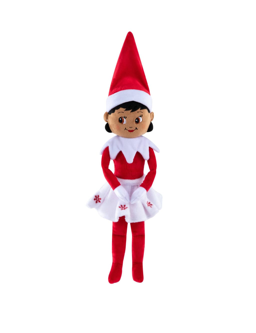 Plushee Pals Girl Brown Eyes (0+ Yrs) | The Elf On The Shelf | M&S