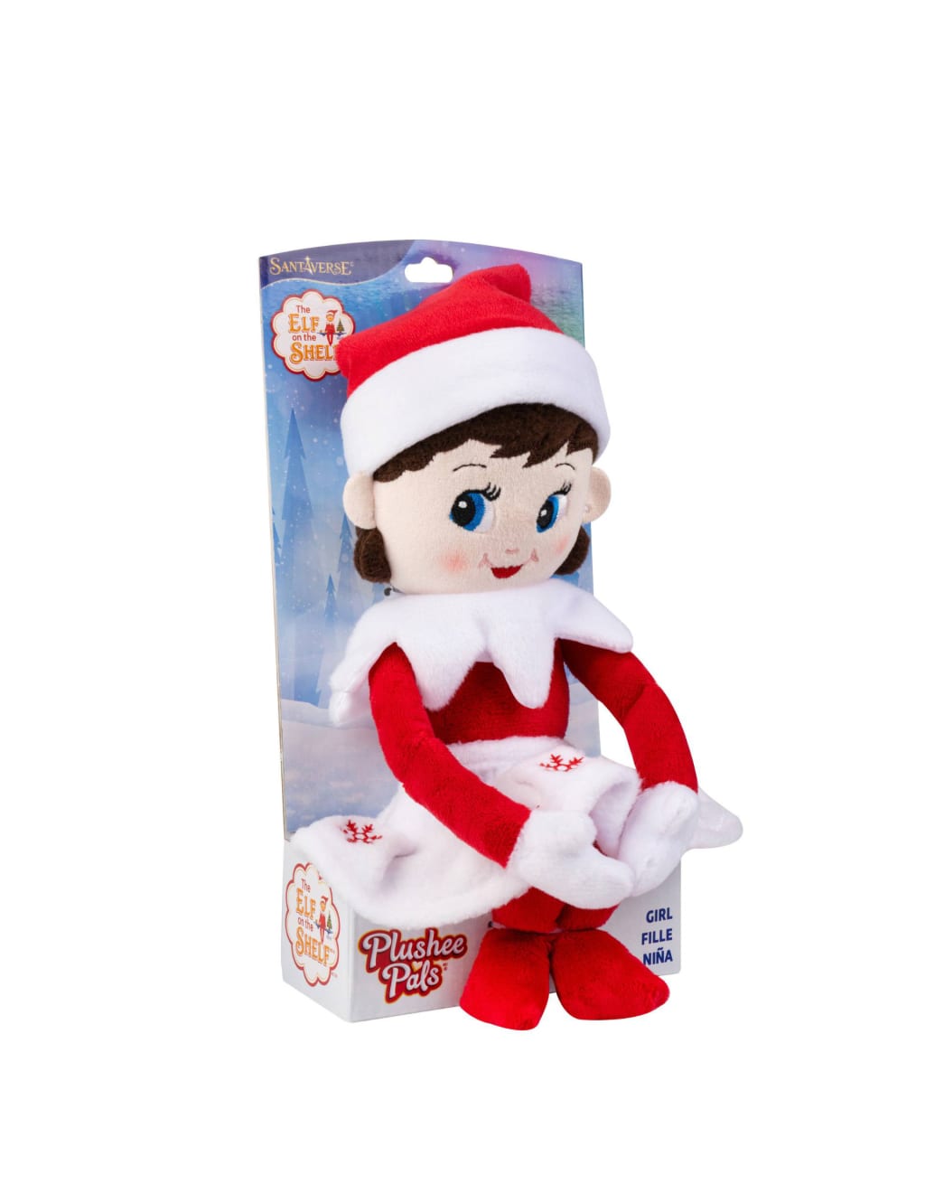Plushee Pals Girl Blue Eyes 0 Yrs The Elf On The Shelf M S