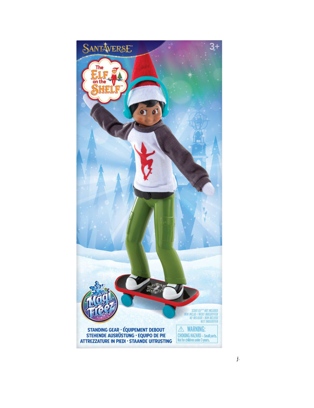 MagiFreez Holly Jolly Ollie Skateboarder (3+ Yrs) 2 of 3