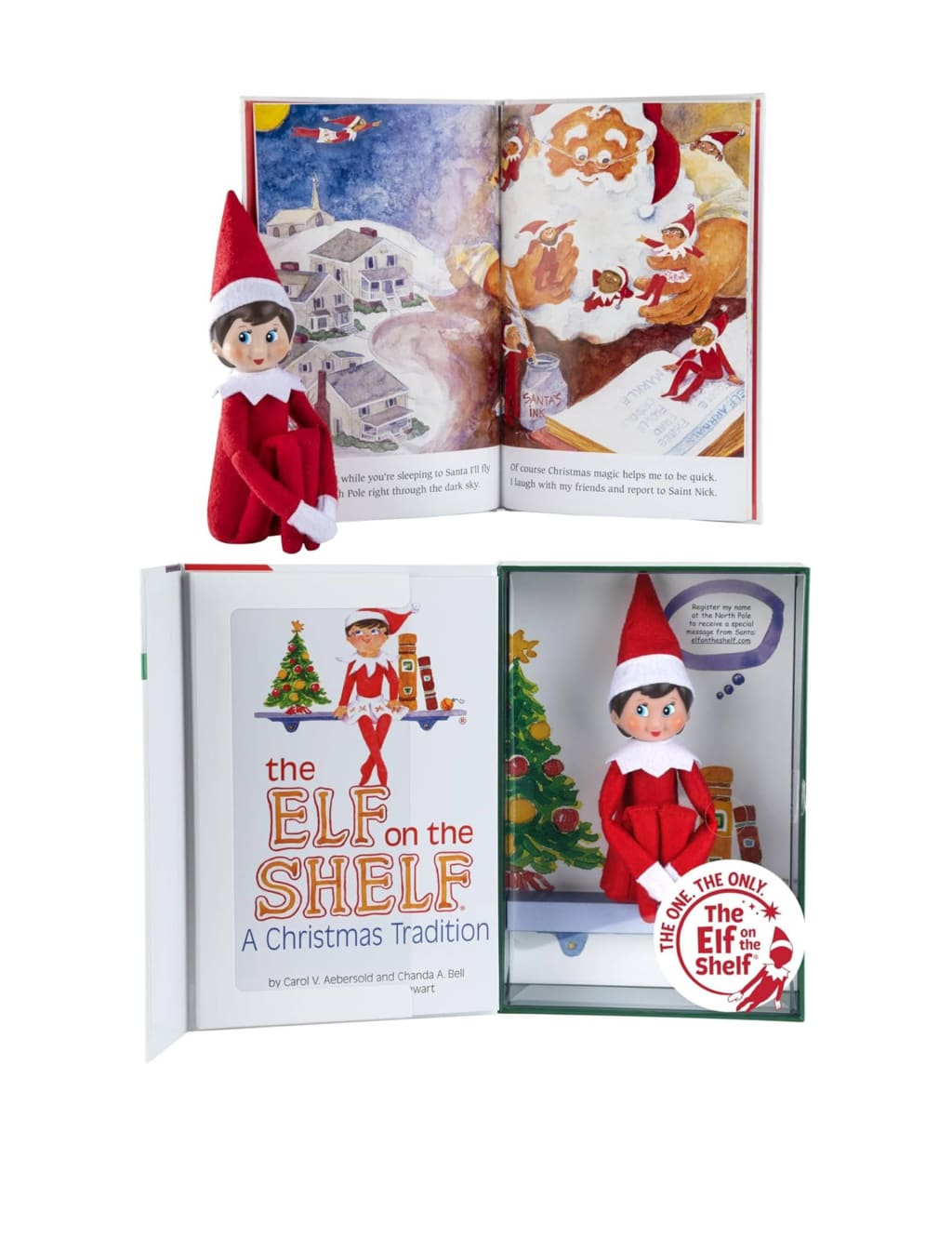 The Elf On The Shelf® Girl Elf With Blue Eyes (12+ Mths) 1 of 6