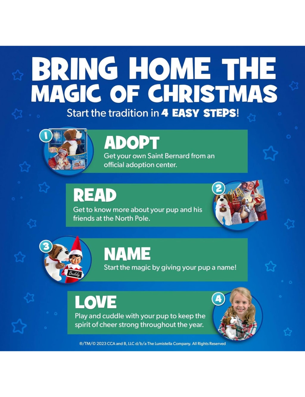 Elf Pets® A Saint Bernard Tradition (3+ Yrs) 7 of 7
