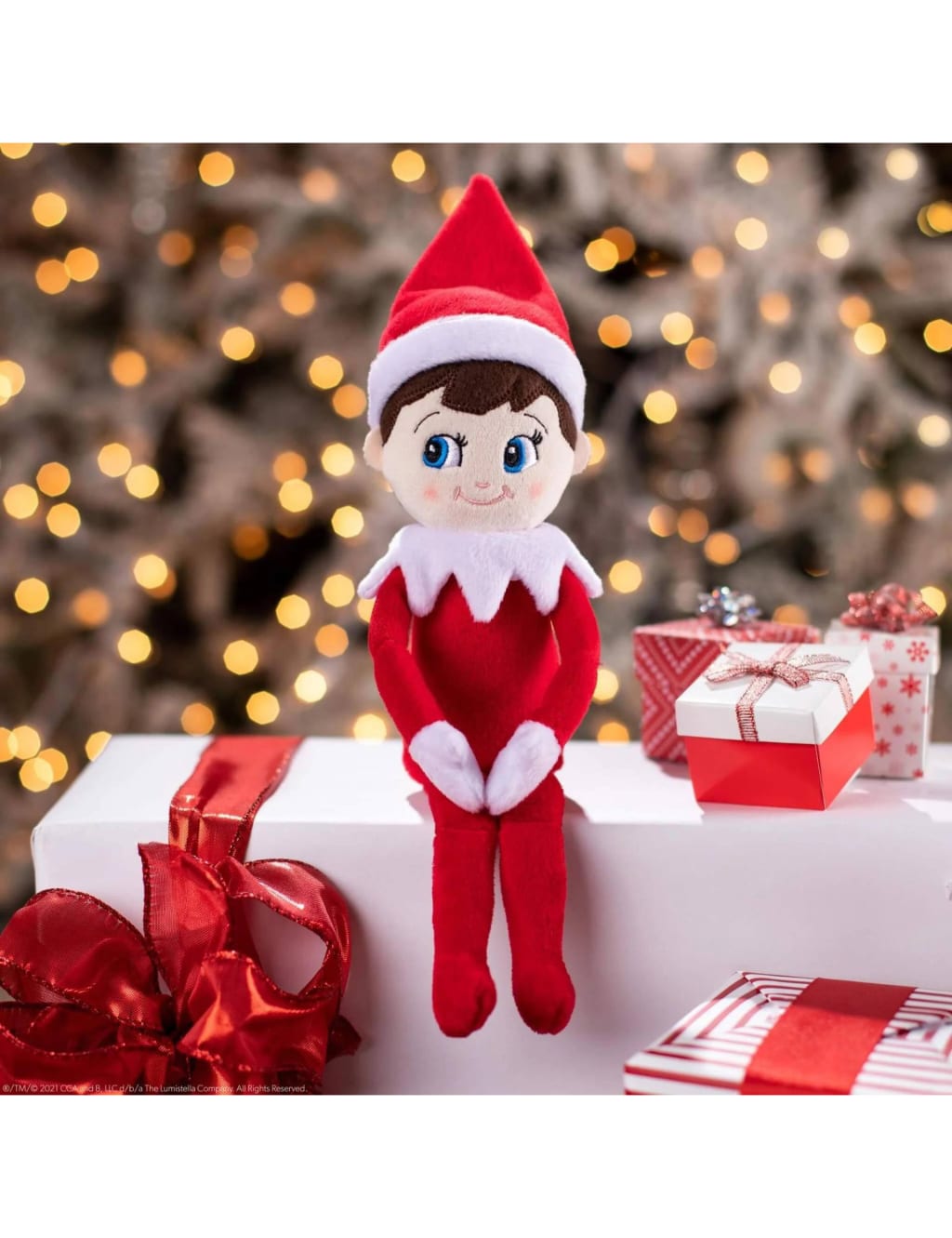 The Elf On The Shelf Plushee Pals Snuggler Boy With Blue Eyes 12 Mths The Elf On The Shelf M S