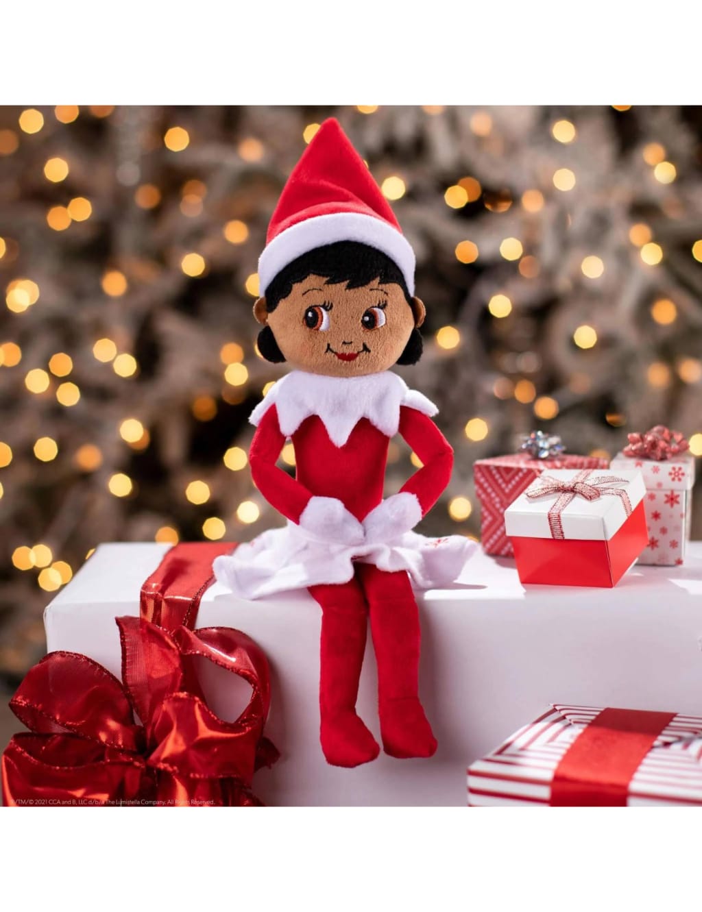 The Elf On The Shelf Plushee Pals® Snuggler Girl With Brown Eyes (12+ Mths) 2 of 5