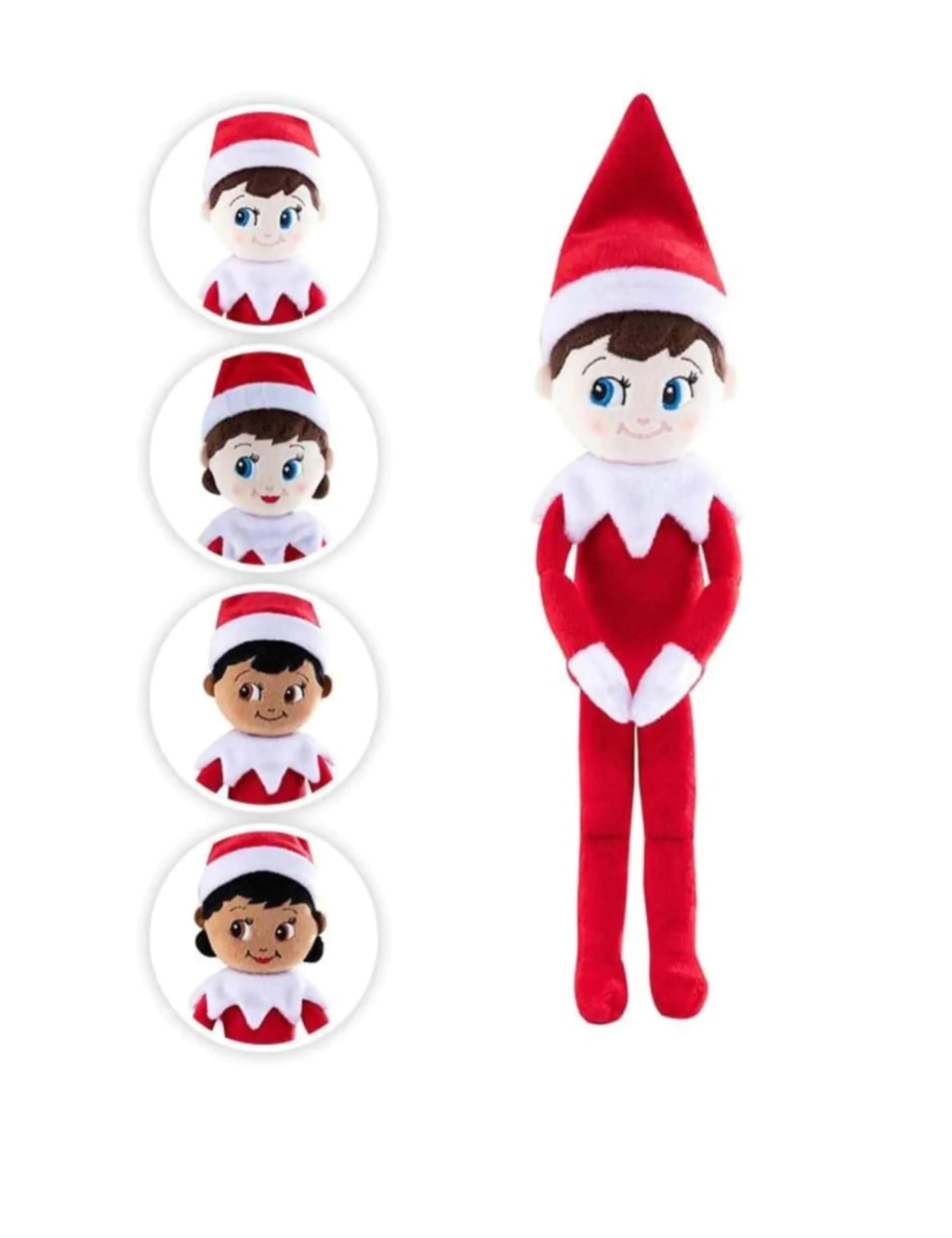 The Elf On The Shelf Plushee Pals® Snuggler Girl With Brown Eyes (12+ Mths) 3 of 5