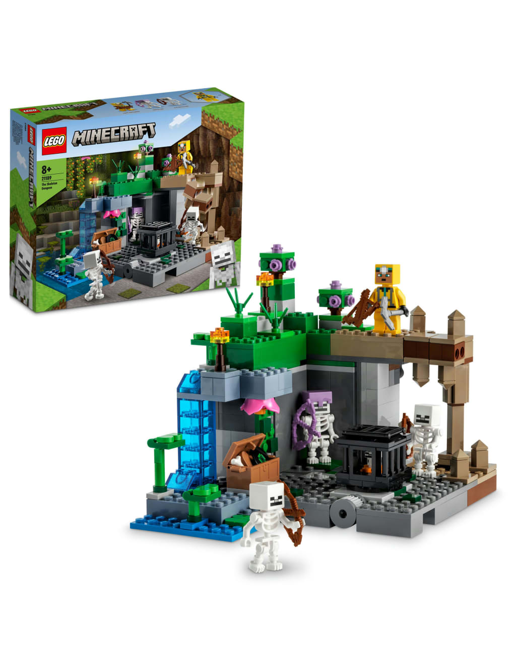 The zombie cave lego minecraft on sale