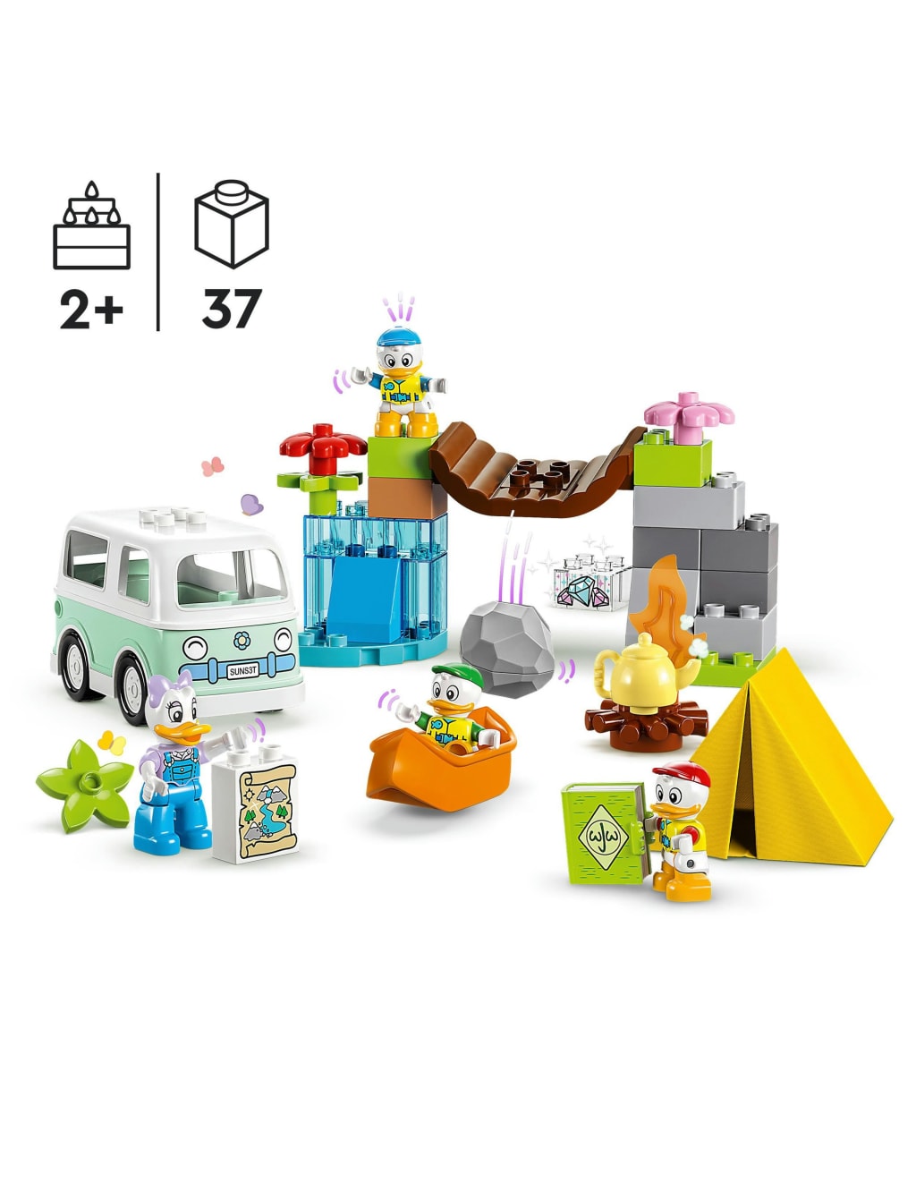 LEGO DUPLO Disney Mickey and Friends Camping Adventure 10997 2 Yrs Lego M S