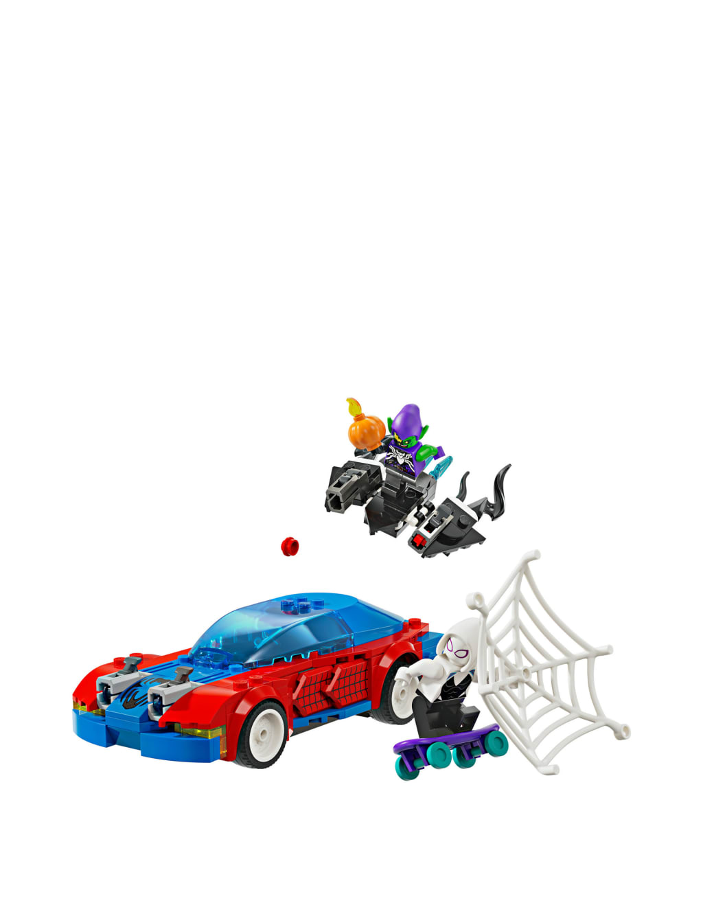 LEGO Marvel Spider Man Race Car Venom Green Goblin 76279 7 Yrs Lego M S