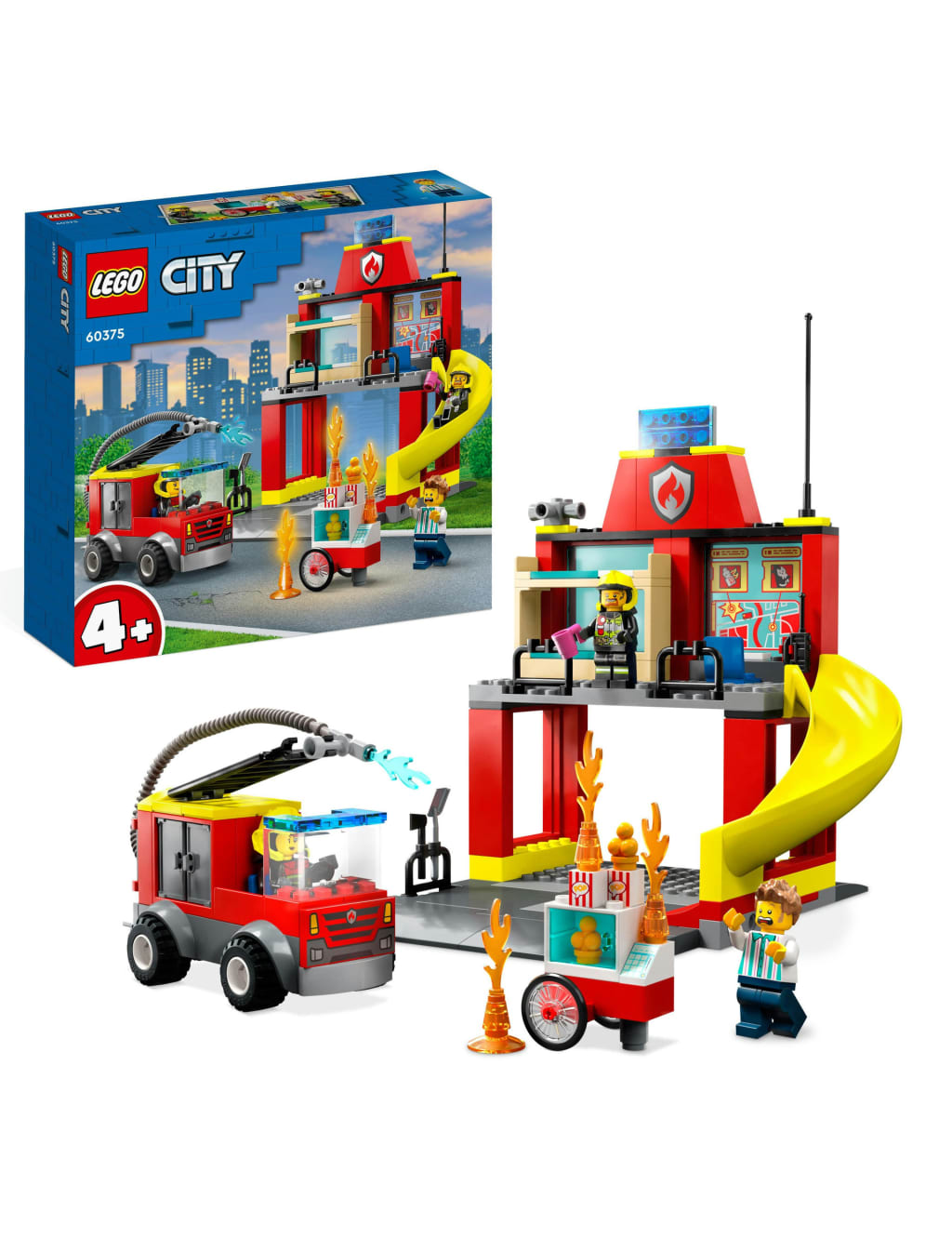 Lego friends converted fire station best sale