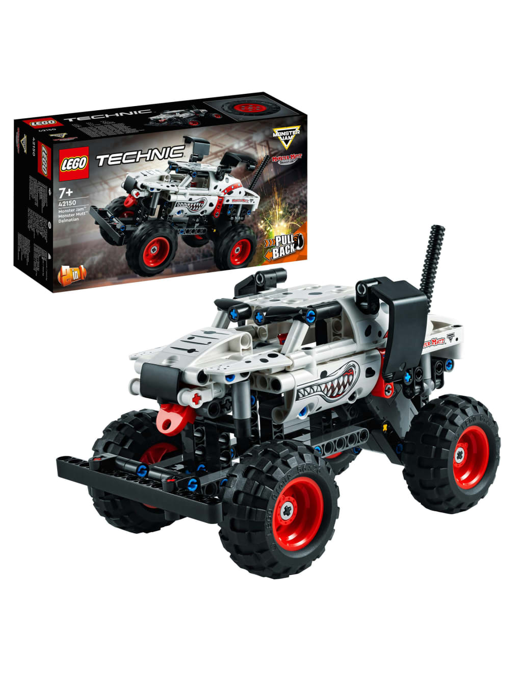 LEGO Technic Monster Jam Monster Mutt Dalmatian 42150 7 Yrs Lego M S