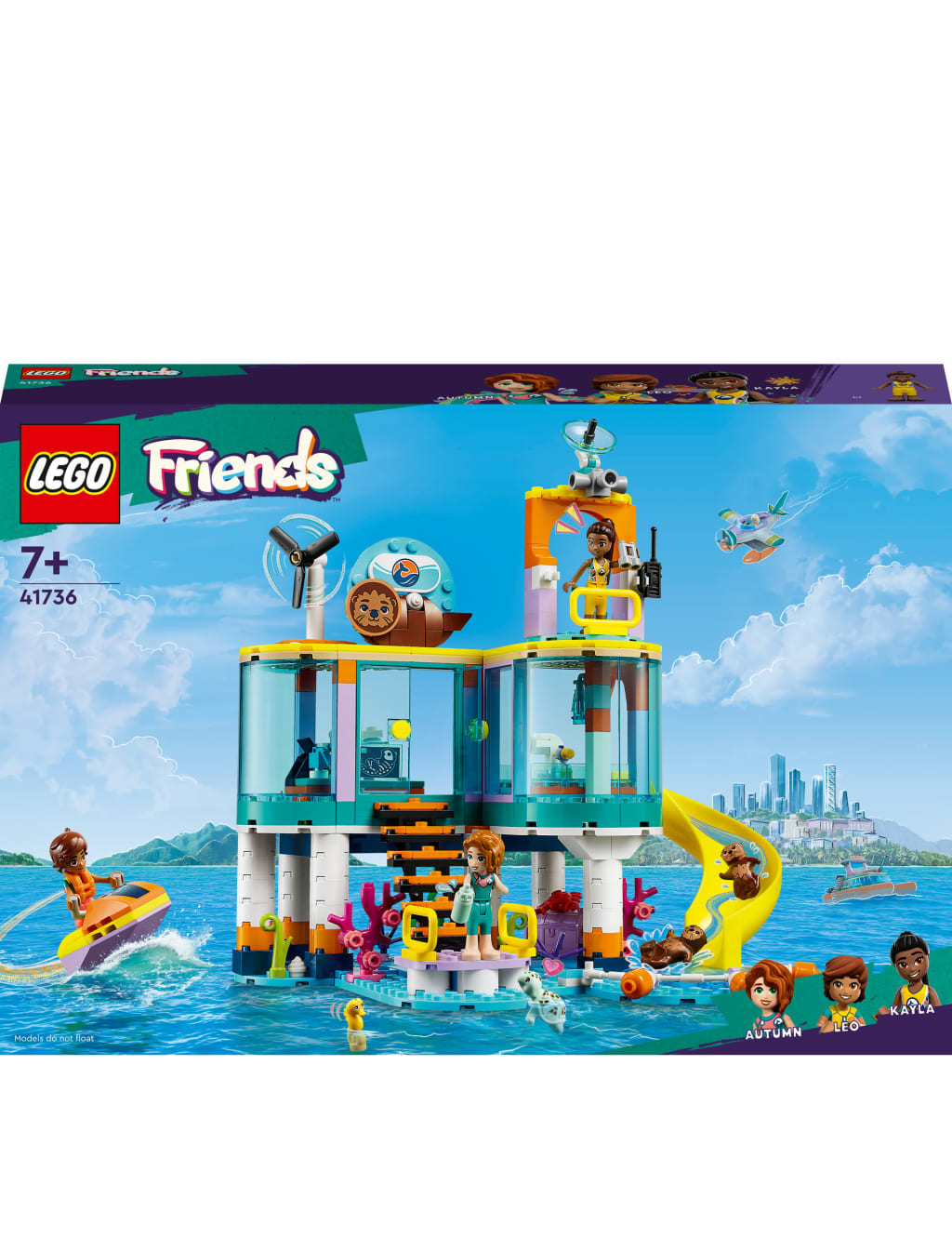 LEGO Friends Sea Rescue Centre Toy Vet Set 41736 7 Yrs Lego M S