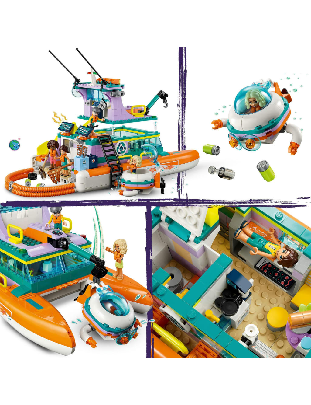 Lego sea rescue store
