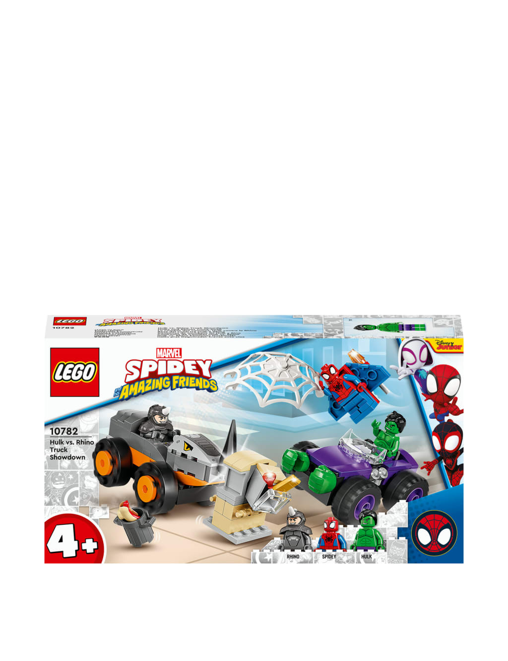 LEGO Marvel Spidey And His Amazing Friends Hulk 10782 4 Yrs Lego M S
