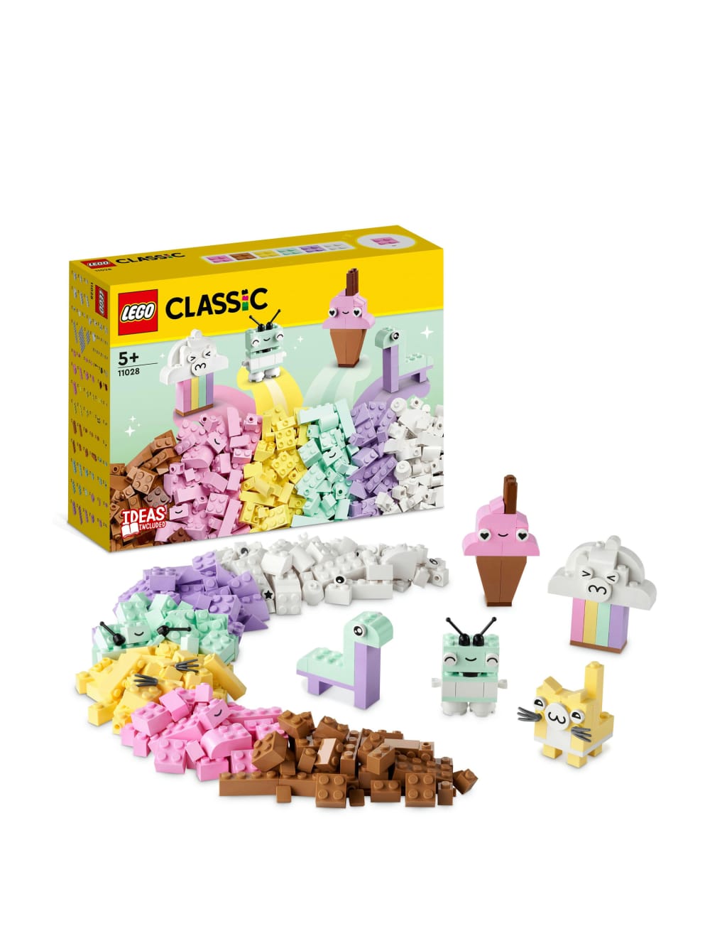LEGO® Classic Creative Pastel Fun Building Toys 11028 (5+ Yrs) 1 of 6