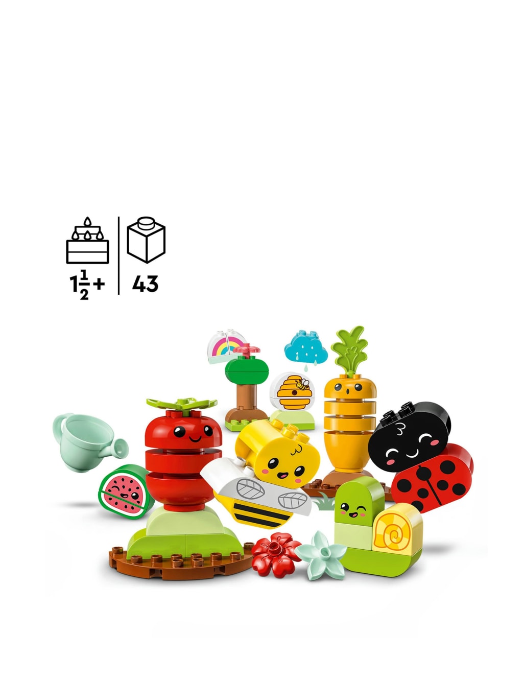 LEGO DUPLO My First Garden Bricks Box 10984 1.5 yrs Lego M S