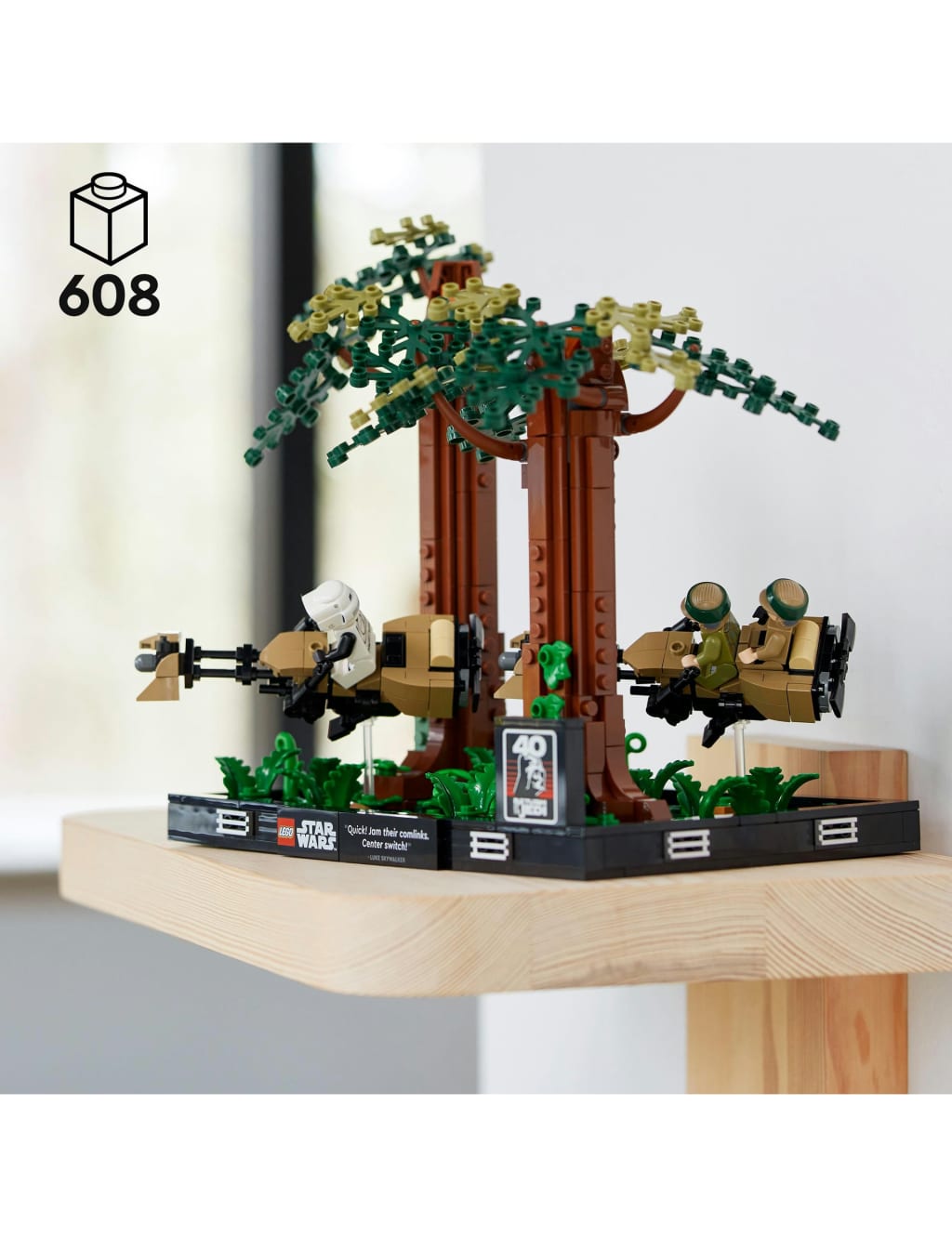 LEGO Star Wars Endor Speeder Chase Diorama Set 75353 18 Yrs Lego M S