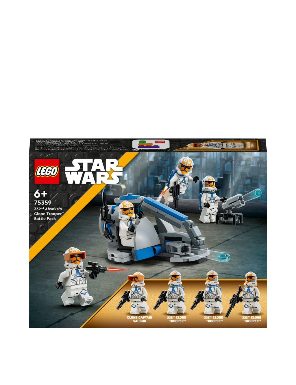 LEGO Star Wars 332nd Ahsoka s Clone Trooper Battle Pack 75359 6 Yrs Lego M S