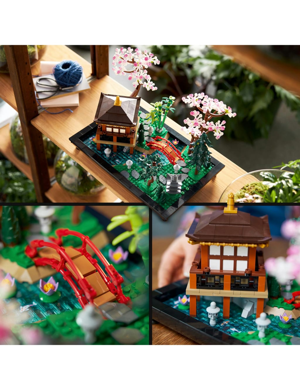 LEGO®  Icons Tranquil Garden Set for Adults 10315 (18+ Yrs) 5 of 7