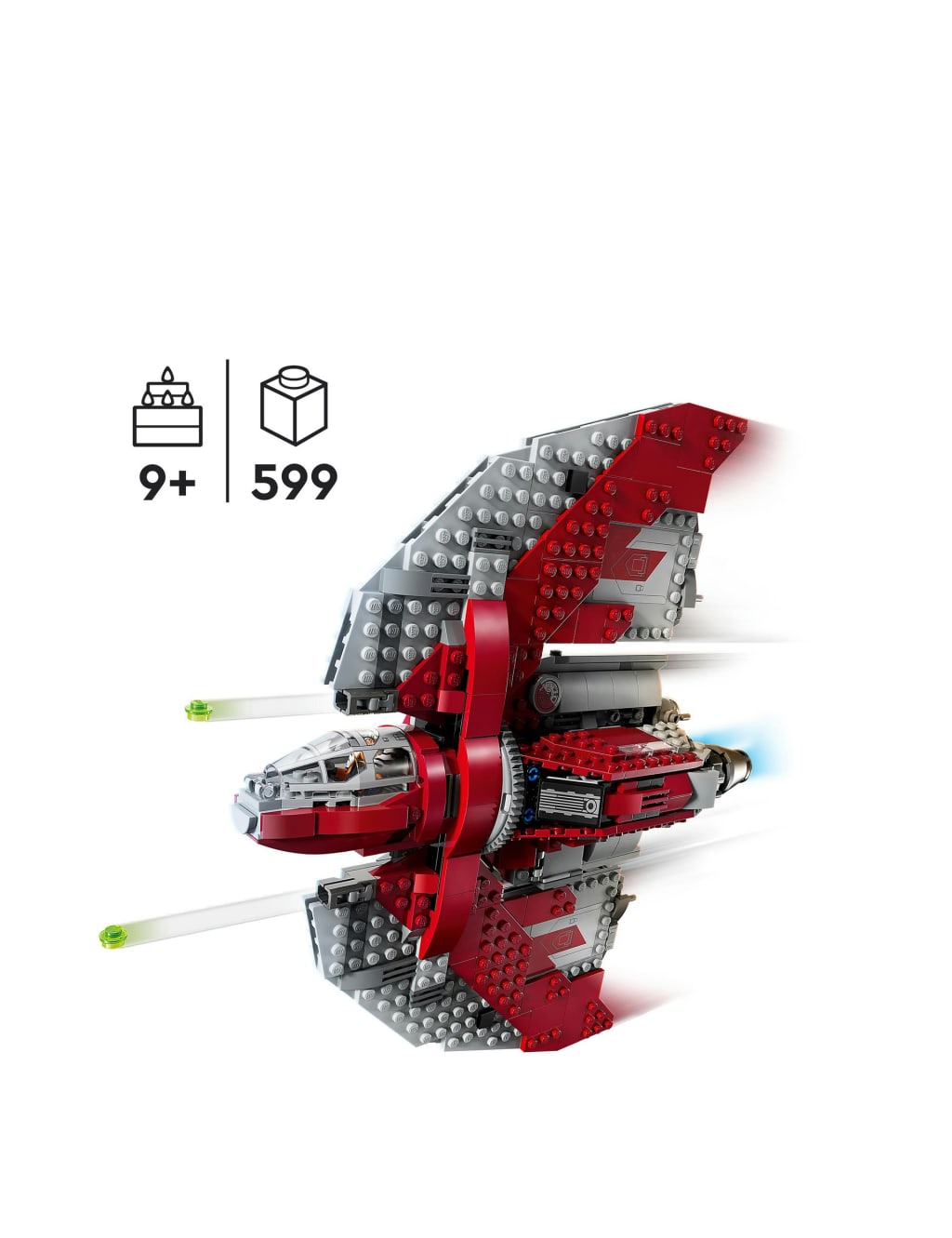 LEGO Star Wars Ahsoka Tano's T-6 Jedi Shuttle 75362 (9+ Yrs) 5 of 7