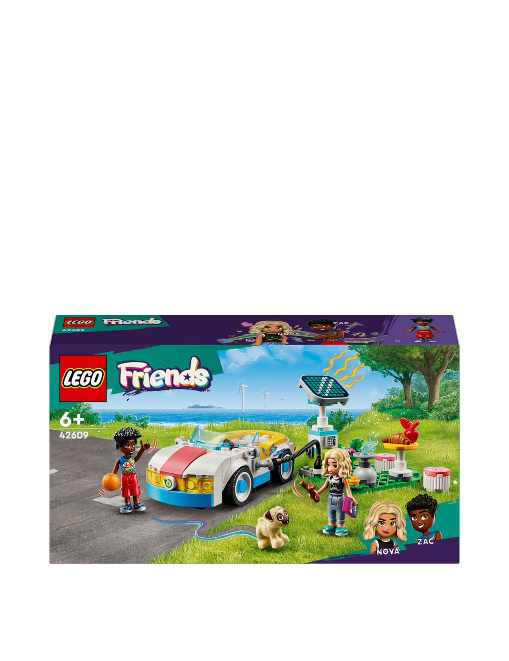 LEGO Friends Electric Car and Charger Toy Set 42609 6 Yrs Lego M S