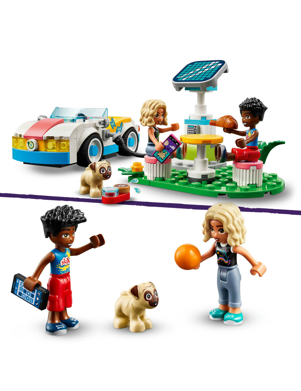 LEGO® Friends Electric Car and Charger Toy Set 42609 (6+ Yrs) 4 of 6