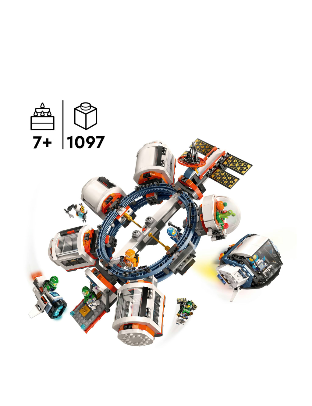 LEGO® City Modular Space Station Building Toy 60433 (7+ Yrs) 4 of 7