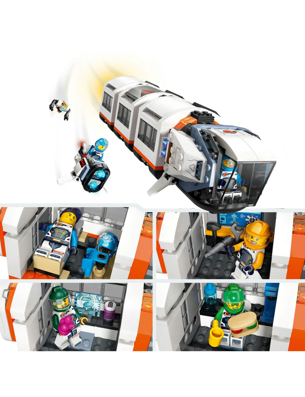LEGO® City Modular Space Station Building Toy 60433 (7+ Yrs) 5 of 7