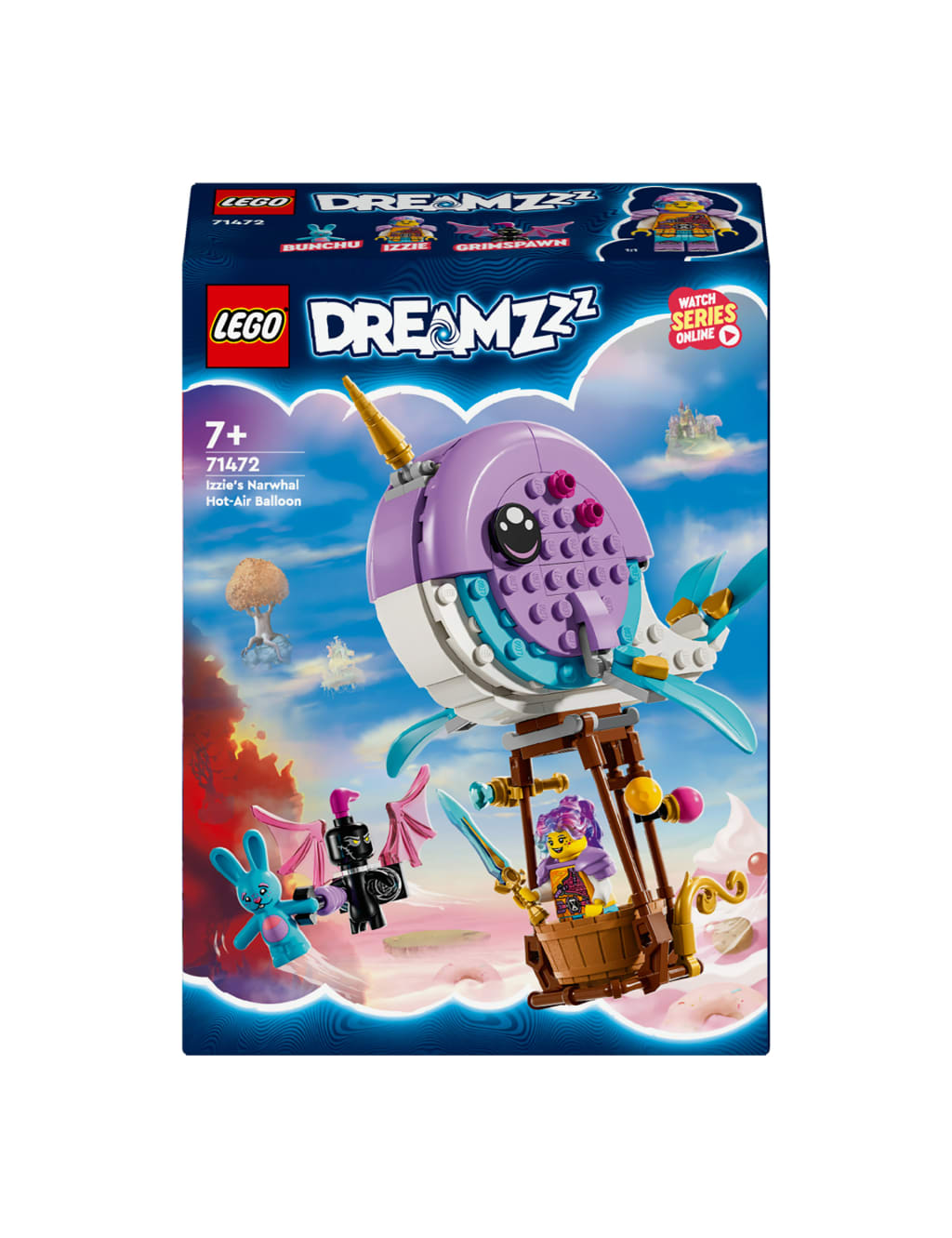 LEGO® DREAMZzz Izzie's Narwhal Hot-Air Balloon 71472 (7+ Yrs) 2 of 6