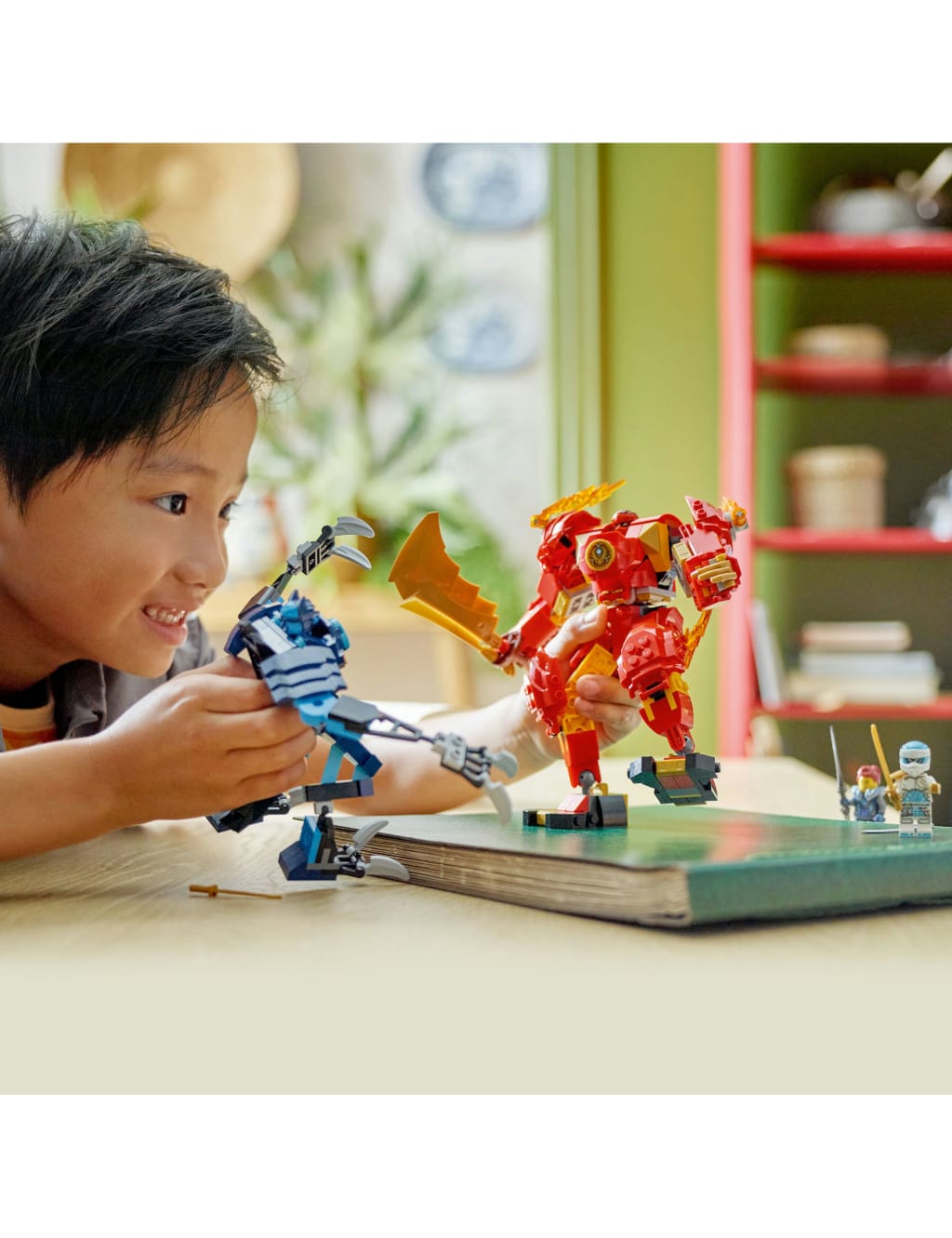 LEGO NINJAGO Kai’s Elemental Fire Mech Toy Set 71808 (7+ Yrs) 6 of 6