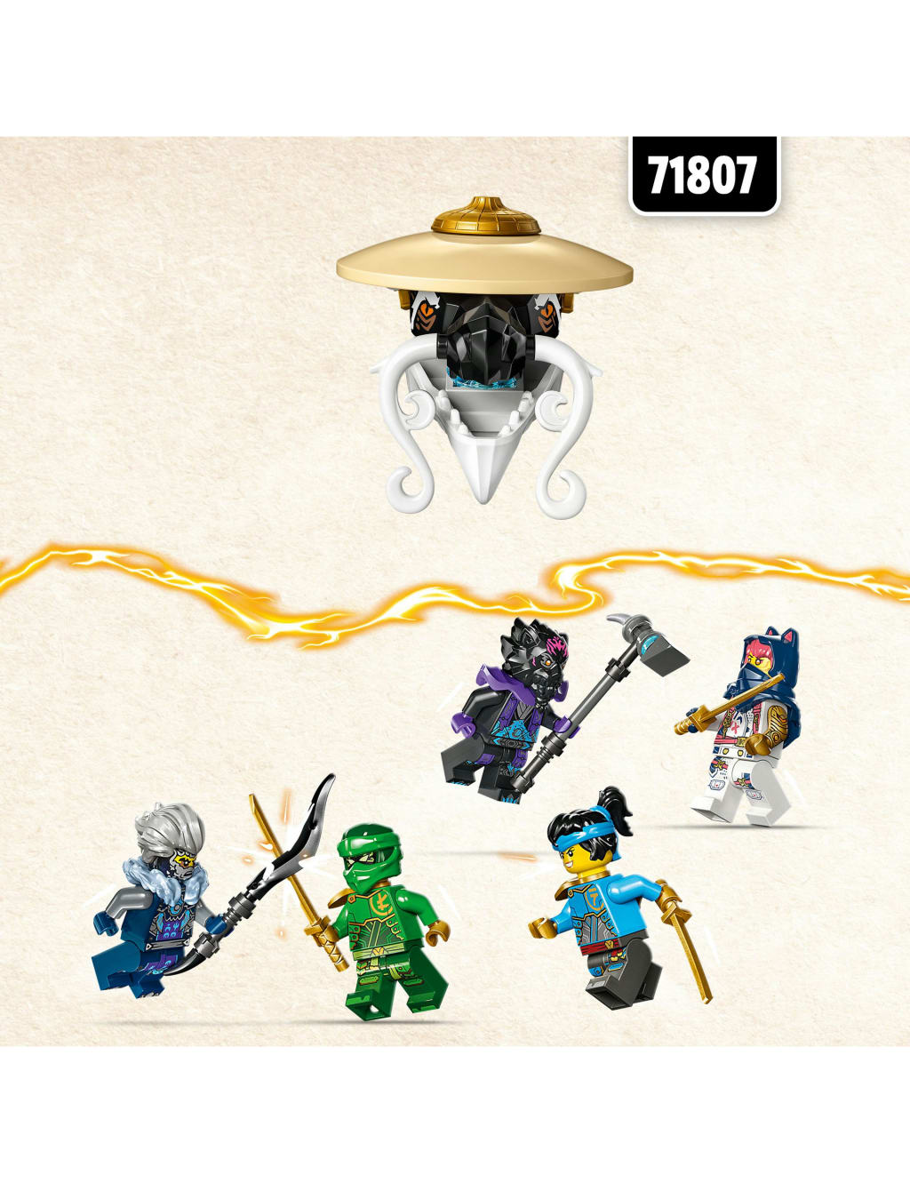 LEGO® NINJAGO Egalt the Master Dragon Ninja Toy 71809 (8+ Yrs) 5 of 7
