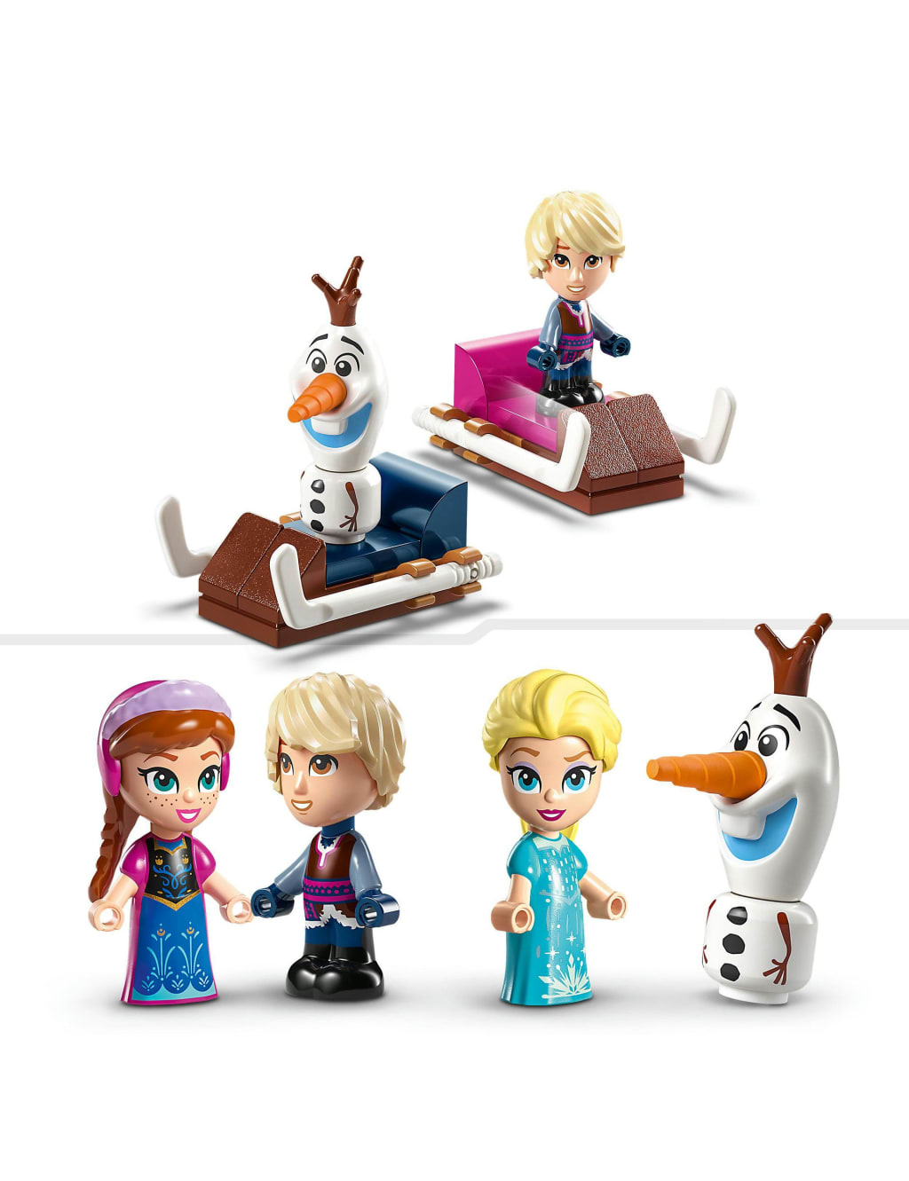 LEGO Disney Frozen Anna Elsa Merry Go Round 43218 6 Yrs Lego M S