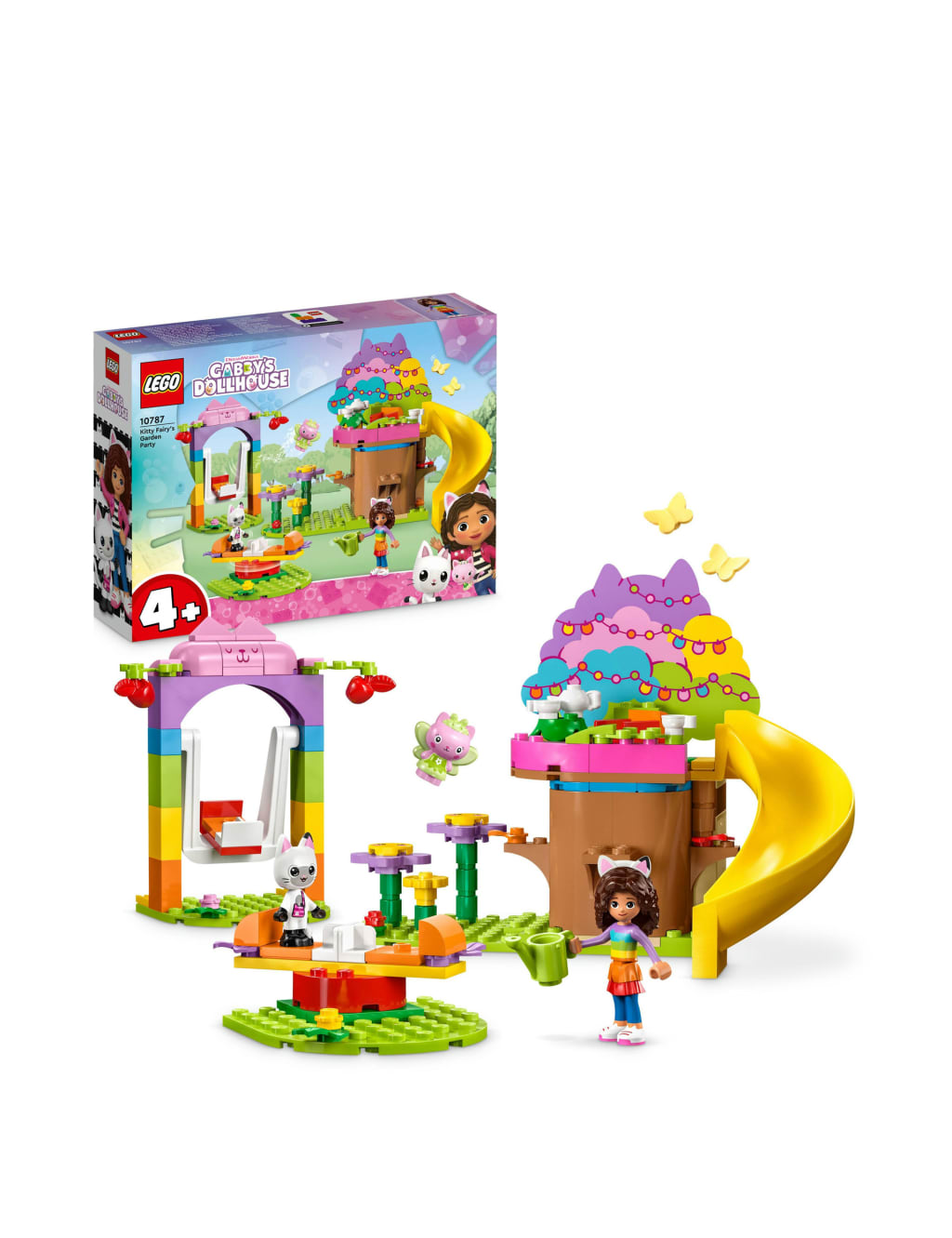 LEGO Gabby s Dollhouse Kitty Fairy s Garden Party 10787 4 Yrs Lego M S
