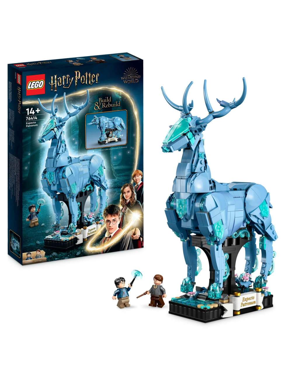 LEGO Harry Potter Expecto Patronum 2 in 1 Set 76414 14 Yrs Lego M S